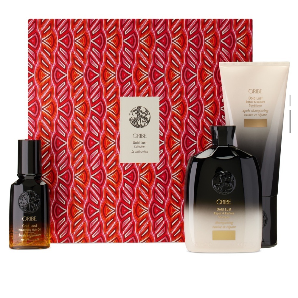 BNIB Oribe limited edition holiday gold lust collection